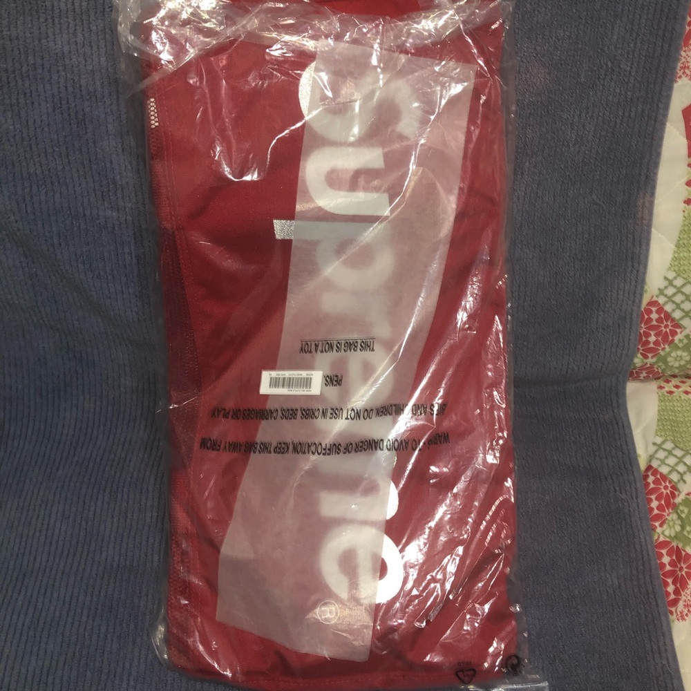 Supreme “Mesh Duffle” RED